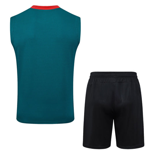 Completo Canottiera Milan Verde