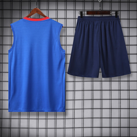 Paris Saint Germain Rosso e blu completo con canottiera 2026
