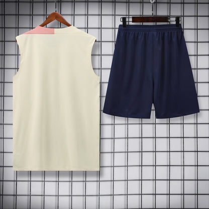 Barcellona Bianco completo con canottiera 2025/26