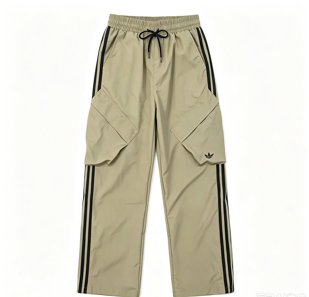 Pantalone Donna Oversize Cargo con Coulisse
