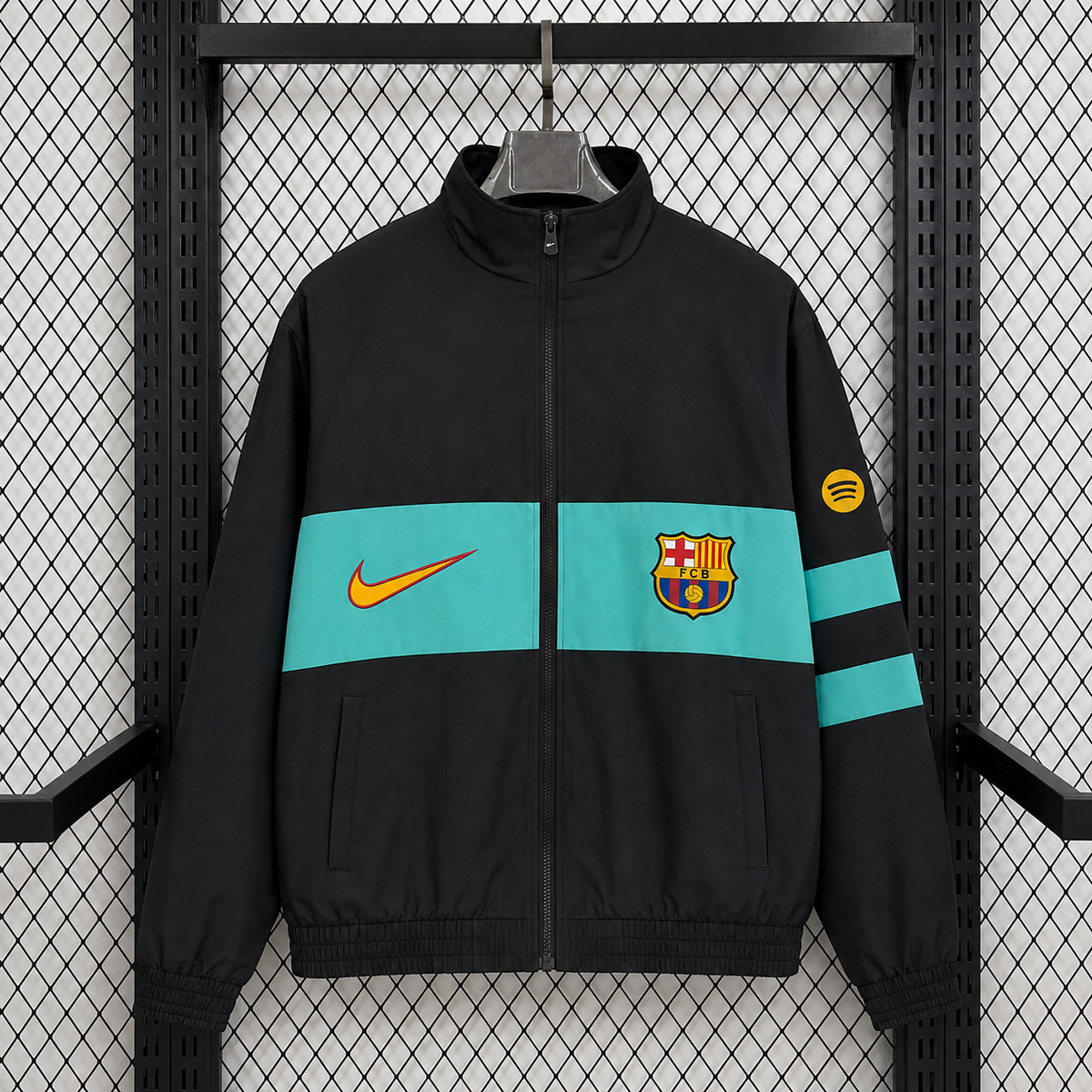 Giacca Sportiva FCB black