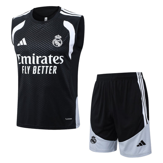 Completo Canottiera Real Madrid Nero 26/27