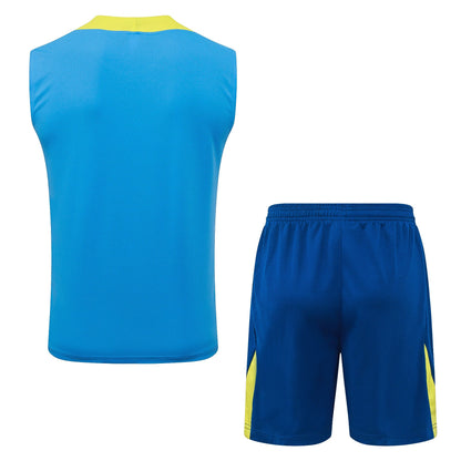 Completo Canottiera Barcellona Azzurro 26/27