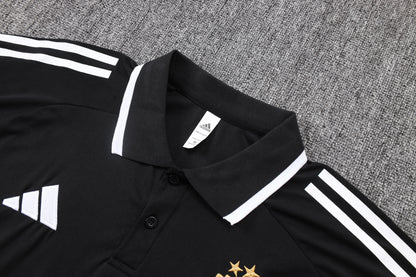 Argentina Nero 2026 Training Set – Polo + Pants Slim Fit