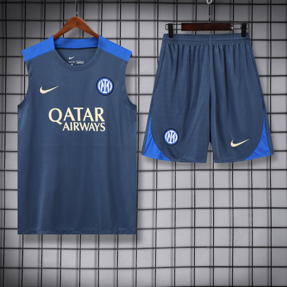 Inter blu completo con canottiera