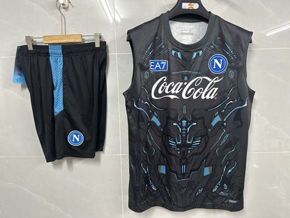 Napoli completo con canottiera Grigio 2025/26