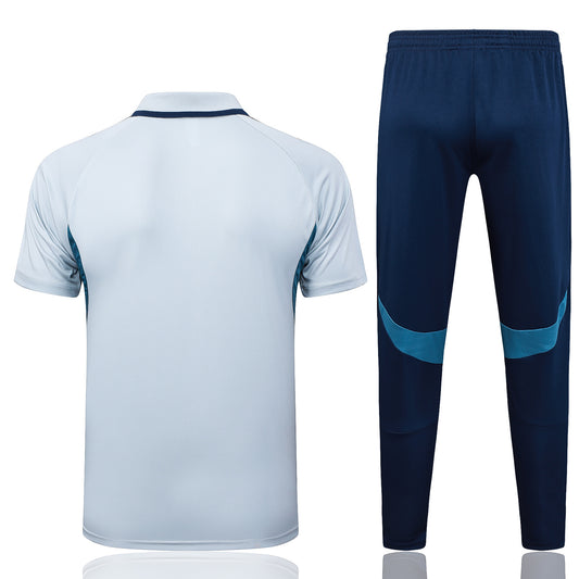 Arsenal Grigio 2026 Training Set – Polo + Pants Slim Fit