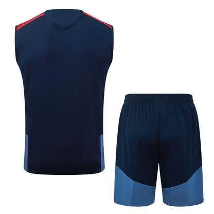 Bayen monaco completo con canottiera blu new
