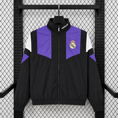 Giacca Sportiva Real nero e viola