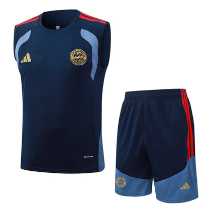 Bayen monaco completo con canottiera blu new