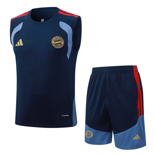 Bayen monaco completo con canottiera blu new