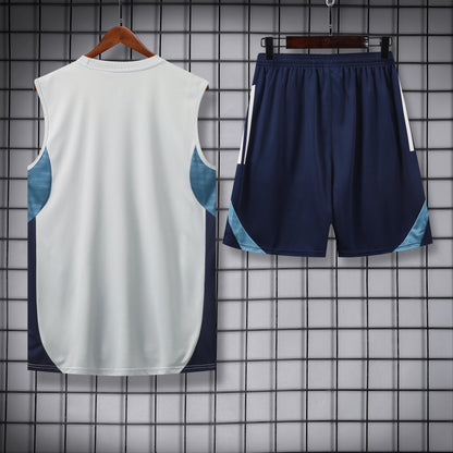 Arsenal bianco completo con canottiera