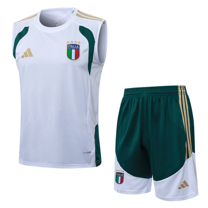 Completo Canottiera Italia Bianco 26/27