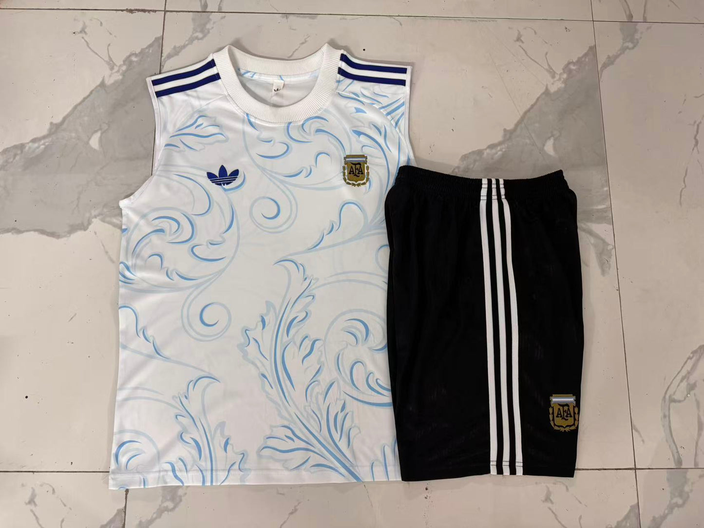 Argentina completo con canottiera fantasy white