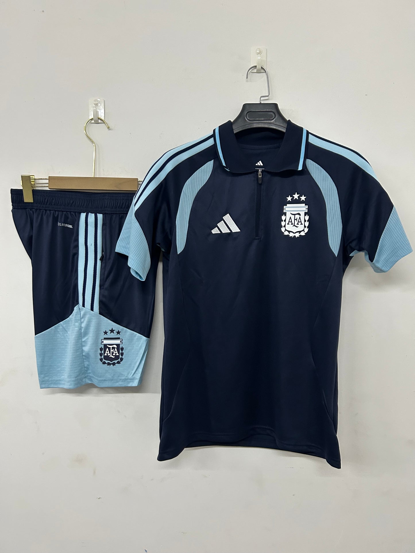 Argentina Training Set – Polo + Short blue