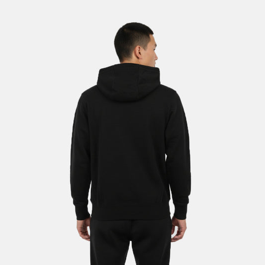 Felpa Uomo con Cappuccio e Logo Frontale