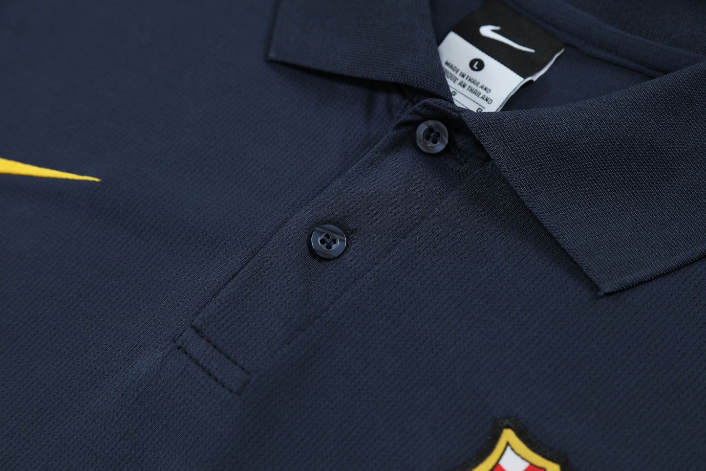 Barcellona Blu scuro 2026 Training Set – Polo + Pants Slim Fit