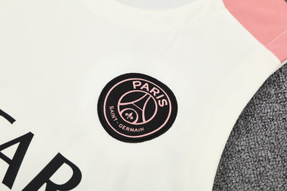 Paris Bianco e rosa completo con canottiera