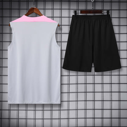 Paris grigio e rosa completo con canottiera