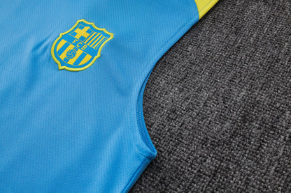 Completo Canottiera Barcellona Azzurro 26/27