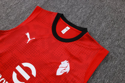 Completo Canottiera Milan Red