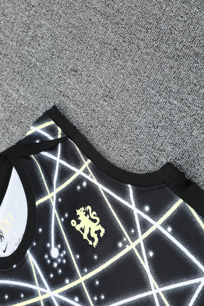 Chelsea Fantasy nero completo con canottiera 2025/26