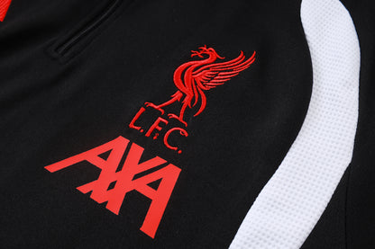 Liverpool Training Set  Black– Polo + Short