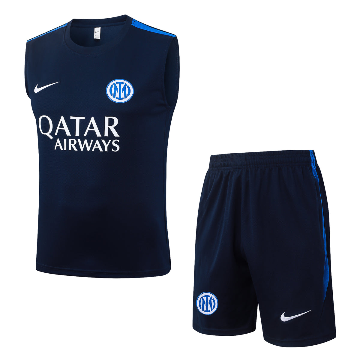 Inter Blu scuro completo con canottiera