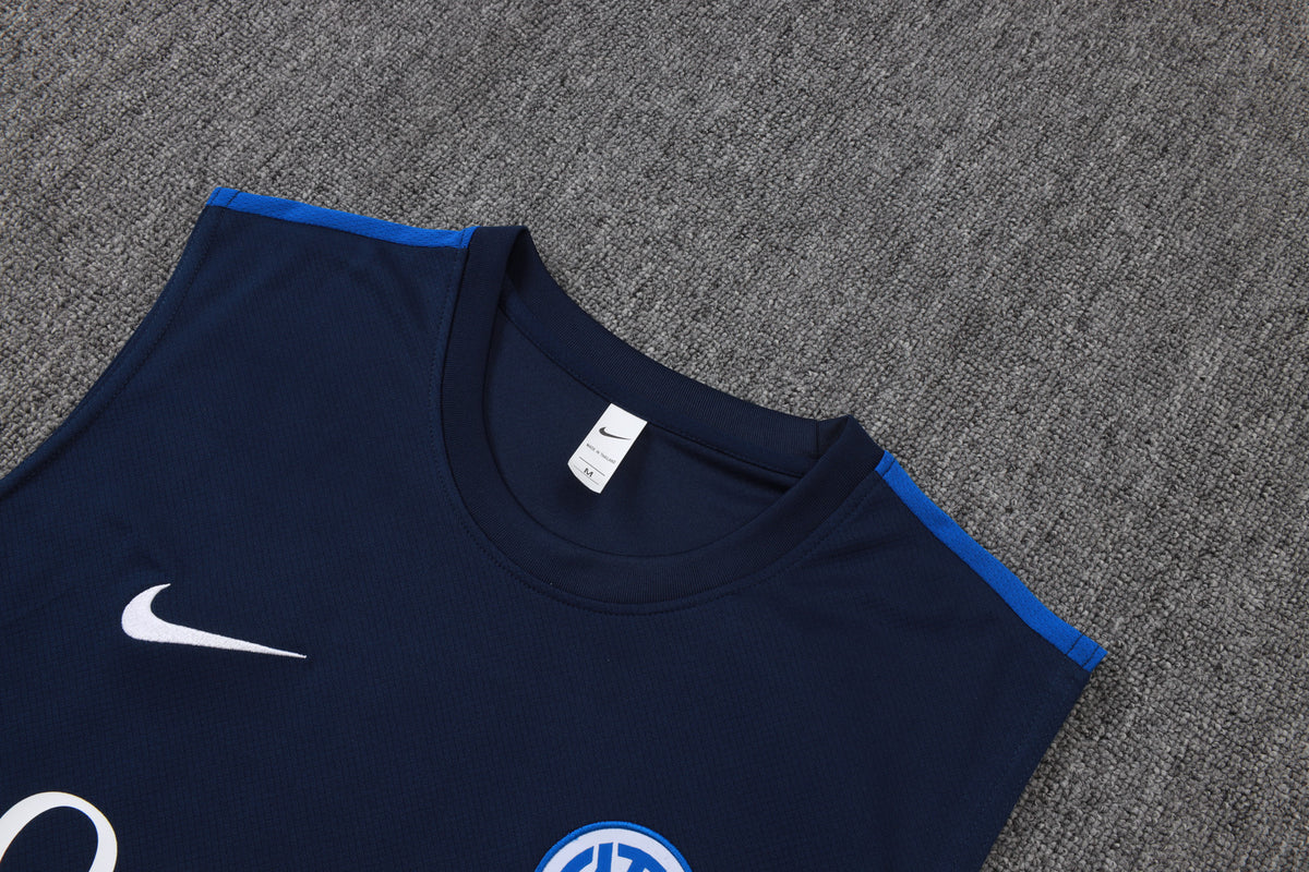 Inter Blu scuro completo con canottiera