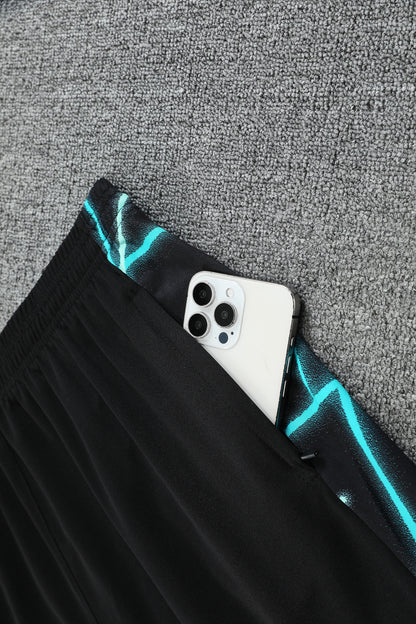 Inter Fantasy nero e celeste completo con canottiera 2025/26