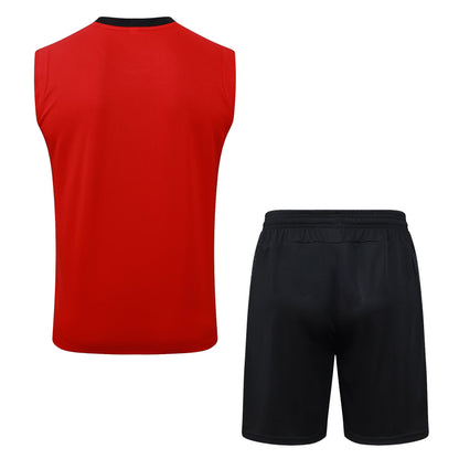 Completo Canottiera Milan Red