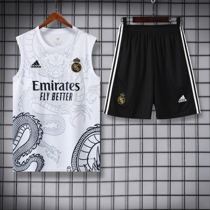 Real M. White drago completo con canottiera