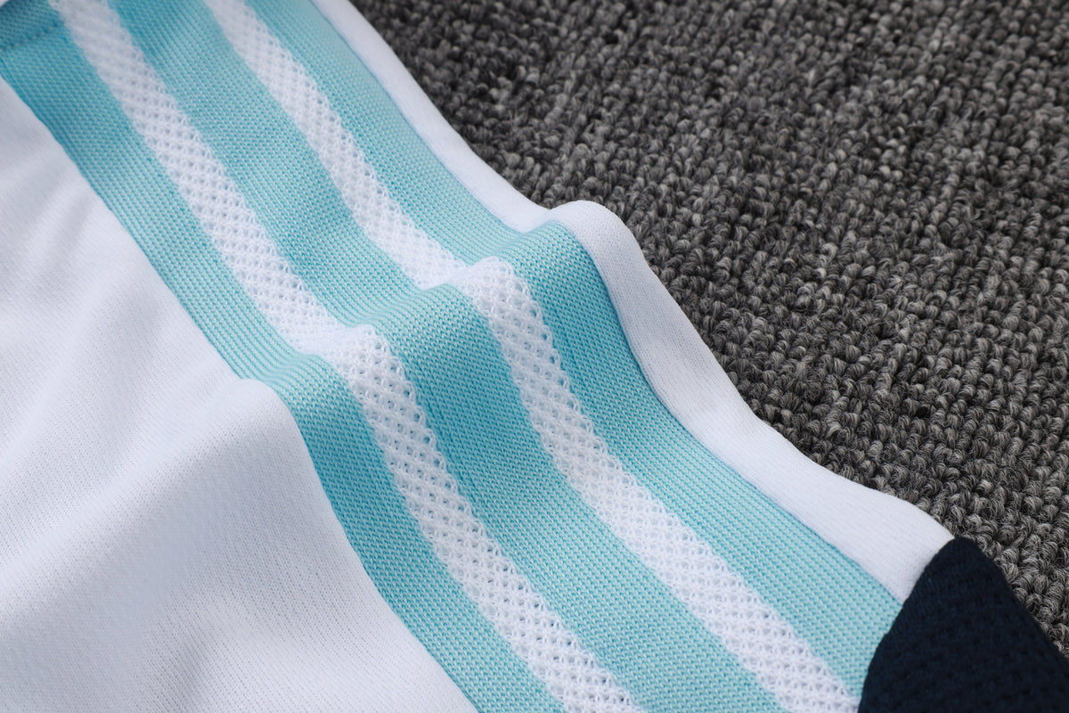 Argentina Training Set – Polo + Short white