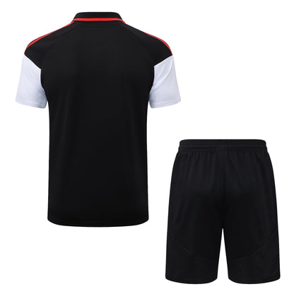 Arsenal Training Set Black  – Polo + Short