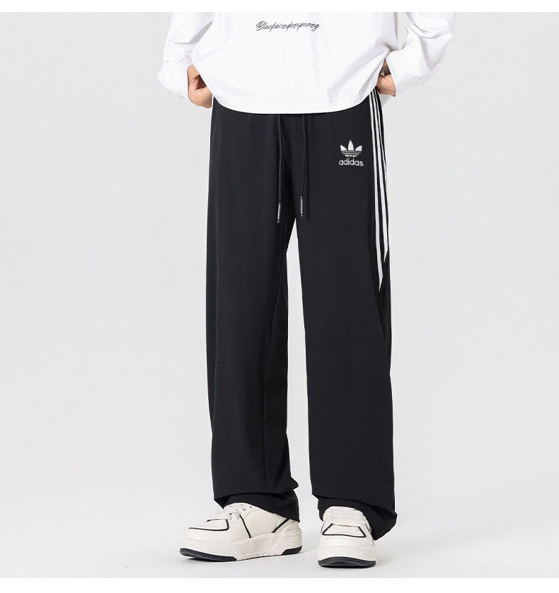 Pantalone Uomo Relaxed Fit con Bande