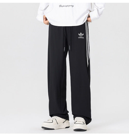 Pantalone Uomo Relaxed Fit con Bande