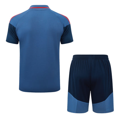 Bayern Monaco Training Set Blu – Polo + Short