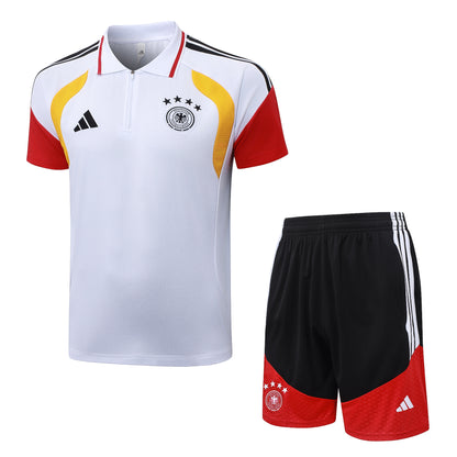 Bayern Monaco Training Set White – Polo + Short