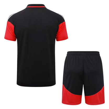 Bayern Monaco Training Set Black – Polo + Short