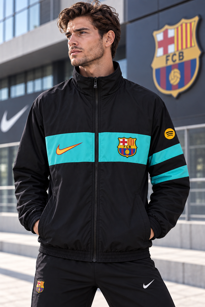 Giacca Sportiva FCB black