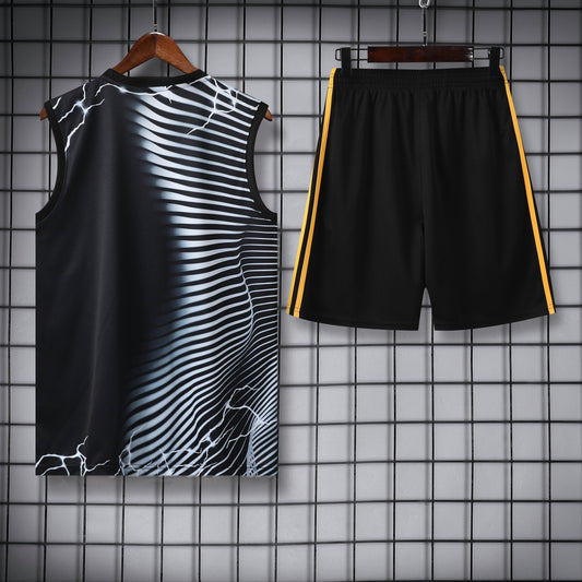 Real Madrid pantera grigia completo con canottiera