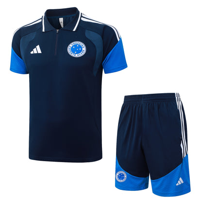 Cruzeiro Training Set Blu – Polo + Short