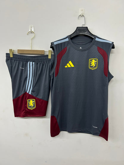 Aston Villa completo con canottiera