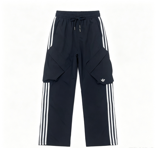 Pantalone Donna Oversize Cargo con Coulisse