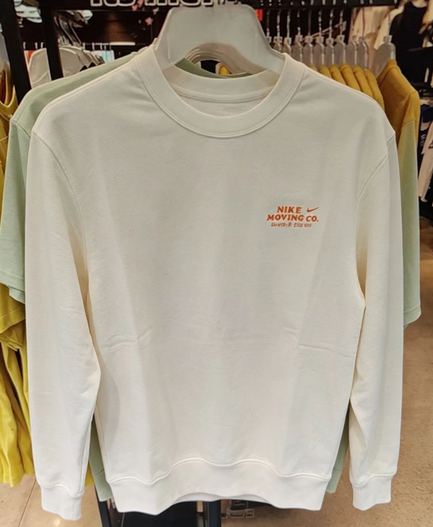 Felpa Uomo Girocollo Streetwear con Grafica sul Retro
