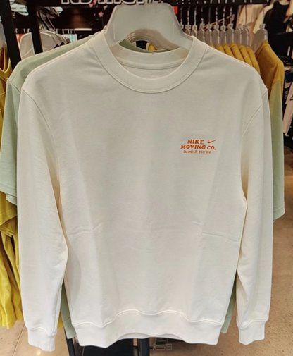 Felpa Uomo Girocollo Streetwear con Grafica sul Retro