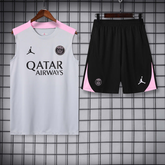Paris grigio e rosa completo con canottiera
