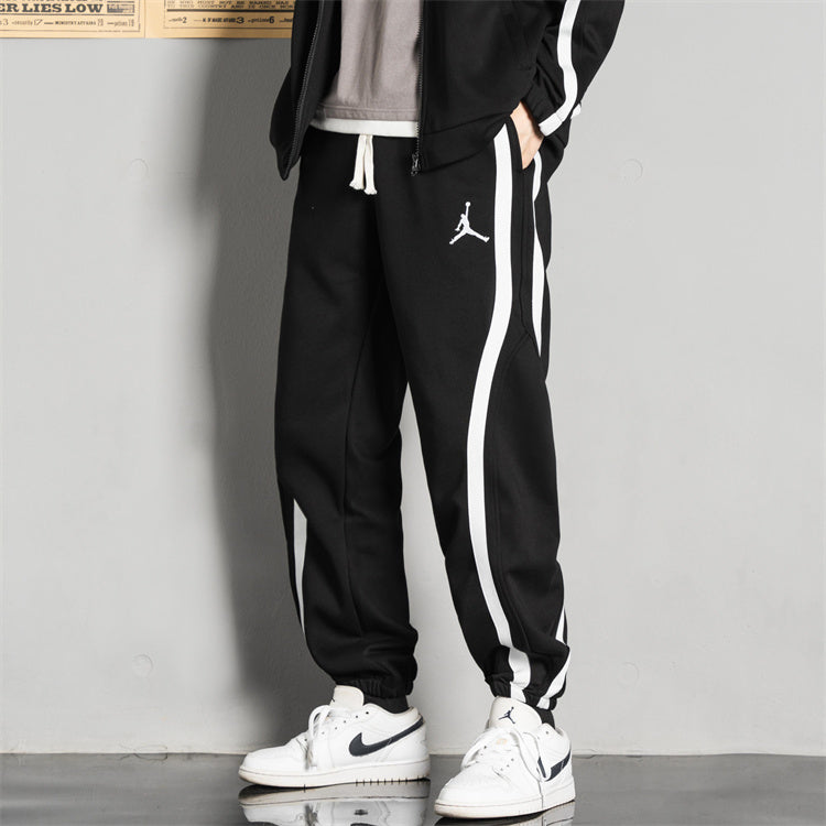 Pantalone Uomo Cargo con Bande Laterali
