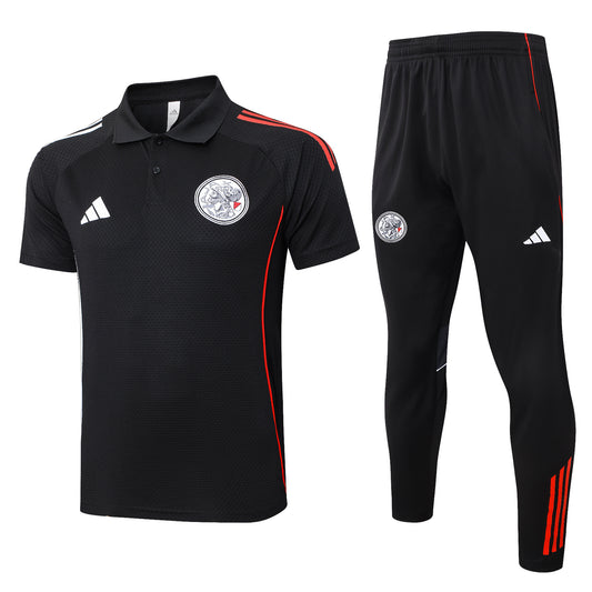 Ajax Nero 2026 Training Set – Polo + Pants Slim Fit