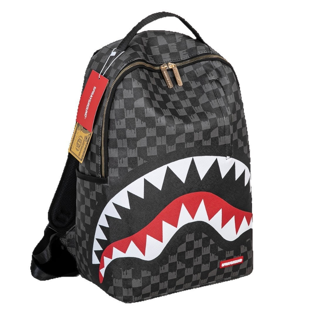 Zaino S. Shark Nero & Grigio Fantay